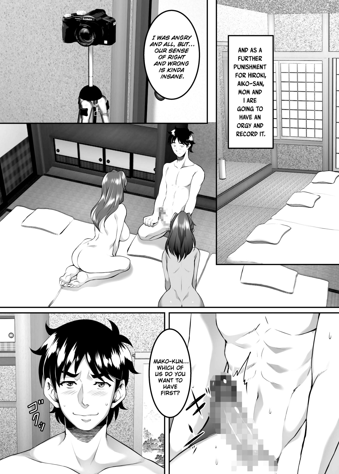 Hentai Manga Comic-Your Mom's A Pretty Good Woman, Huh?-Chapter 8-9